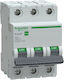 Schneider Electric Αυτόματη Ασφάλεια 50A Τριπολική