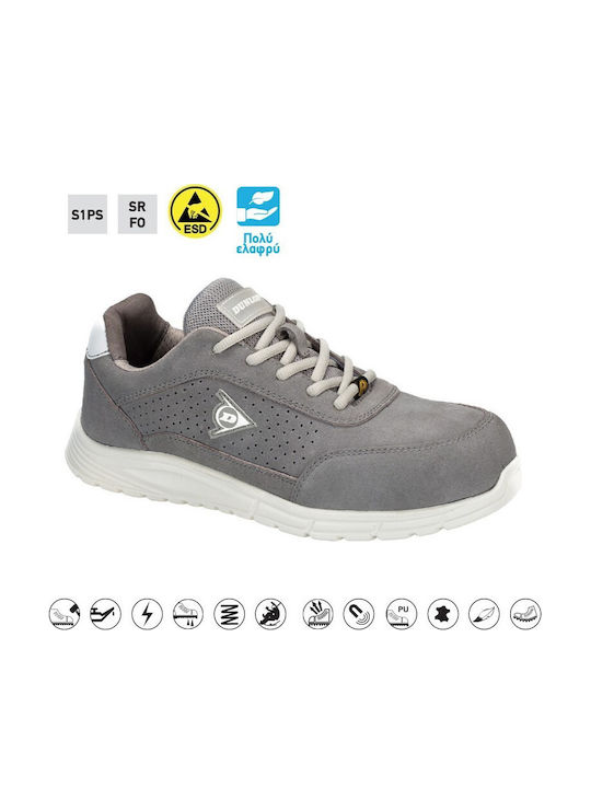 Dunlop Cloud Παπούτσι Εργασίας S1PS με Πιστοποίηση ESD, FO,SR