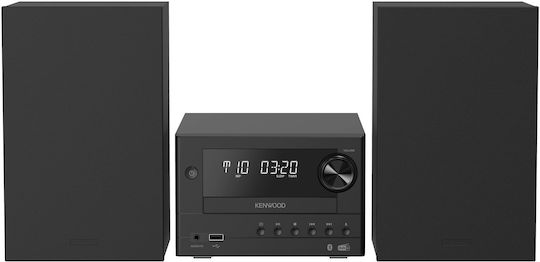 Kenwood Sistem audio 2.0 M450DAB 20W cu CD Player și Bluetooth Negru