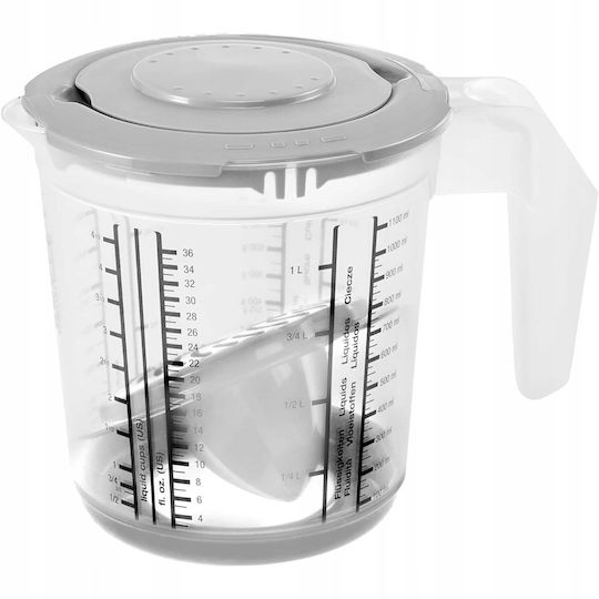 Keeeper Πλαστικός Δοσομετρητής Κουζίνας 1000ml