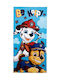 Paw Patrol Baby-Badetuch Mehrfarbig