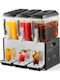 Vevor Triple Cold Beverage Dispenser 3x12 L