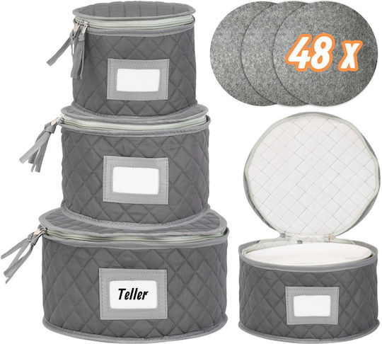 Relaxdays Fabric Storage Box with Lid