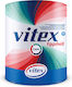 Vitex Eggshell Πλαστικό Υδρόχρωμα για Εσωτερική Χρήση Λευκό 3lt