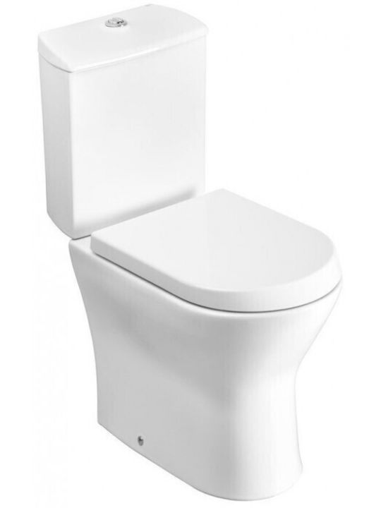 Roca Nexo Stand-WC mit Spülkasten Weiß