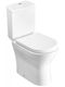 Roca Nexo Stand-WC mit Spülkasten Weiß