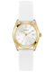 Guess Alice Γυναικείο Ρολόι 31mm Μπαταρίας με Λευκό Καουτσούκ Λουράκι