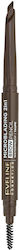 Eveline 2-in-1 Wasserfester Augenbrauenstift Taupe
