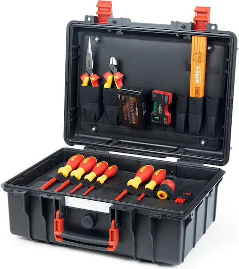 Wiha Basic L Valiză cu 46 de Scule pentru Electrician