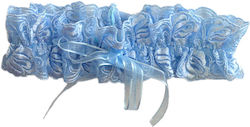 Miss Rosy Braut-Strumpfband in Himmelblau