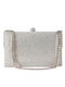 Damen-Clutch Silber