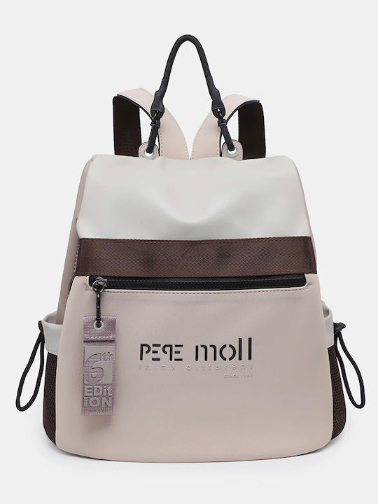 Pepe Moll Beige Women's Backpack