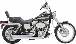 Vance & Hines Пълна Изпускателна Система от Стомана Big Shot Staggered Slash-cut 17911
