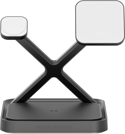 Wireless Noco Qi2 3-in-1 Charger Stand Black
