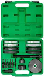 Rockforce Satz Werkzeuge zum Austausch von Radlagern 62/66 mm 17-tlg. VAG Koffer Rockforce Satz Werkzeuge zum Austausch von Radlagern 62/66 mm 17-tlg. VAG Koffer