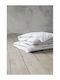 Nima Single Feather-Down Quilt 160x220cm White 580 GSM