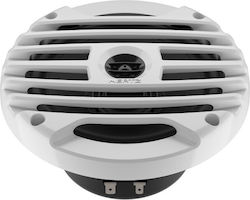 Hertz Hex 6.5 M-w-o-6.5" Σετ Ηχεία Σκάφους 4ohm Marine Coax 100w Λευκό