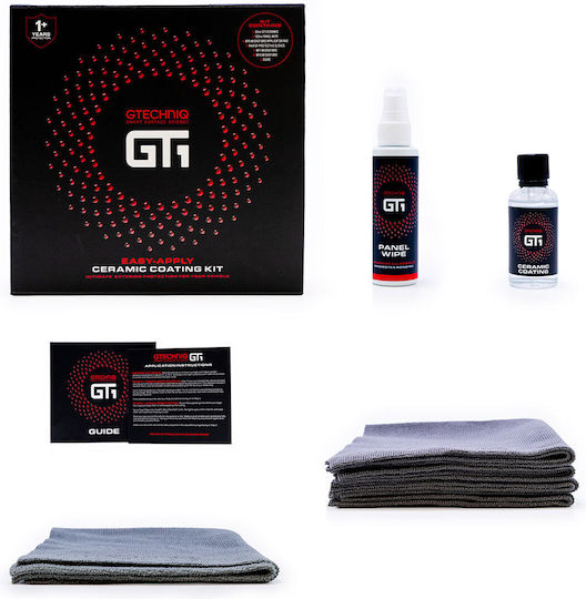 Gt1_kit Κεραμικη Επιστρωση 12 Μηνων Ceramic Coating Kit 50ml