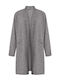 Celestino Long Women's Grey Cardigan with Pockets