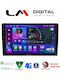 LM Digital Auto-Audiosystem für Peugeot Expert / Partner Fiat Scudo Toyota Proace Citroen C2 / C3 / Berlingo / C4 / Jumpy 2001 (Bluetooth/USB/WiFi/GPS)