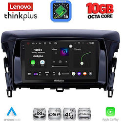 Lenovo Auto-Audiosystem für Mitsubishi Eclipse Cross BMW X2 / X6 2018–2026 (Bluetooth/USB/WiFi/GPS/Apple-CarPlay/Android-Auto) mit 9"-Touchscreen