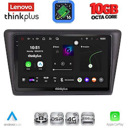 Lenovo Auto-Audiosystem für BMW X2 / X6 Skoda Rapid 2014–2019 (Bluetooth/USB/WiFi/GPS/Apple CarPlay/Android Auto) mit 9-Zoll-Touchscreen