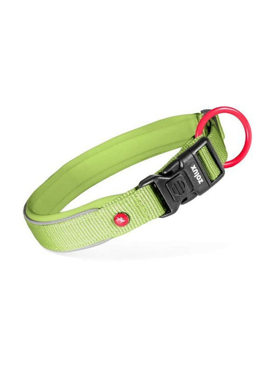 Zolux Zolux Premium Nylon Dog Collar 40-45 Cm/20 Mm M Light Green