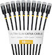 StarTech U/FTP (STP) Cat.6a (Gigabit) Ethernet Network Cable 0.15m Black