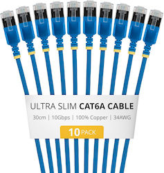 StarTech U/FTP (STP) Cat.6a (Gigabit) Καλώδιο Δ...