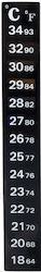 Nobleza Aquarium Stick-On Thermometer 13x1.8cm Nobleza