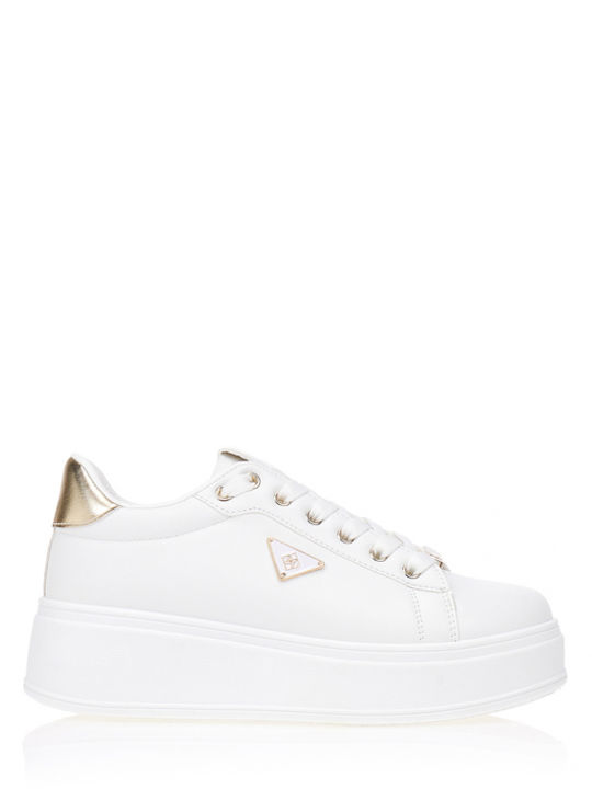Tsoukalas Γυναικεία Sneakers Λευκά