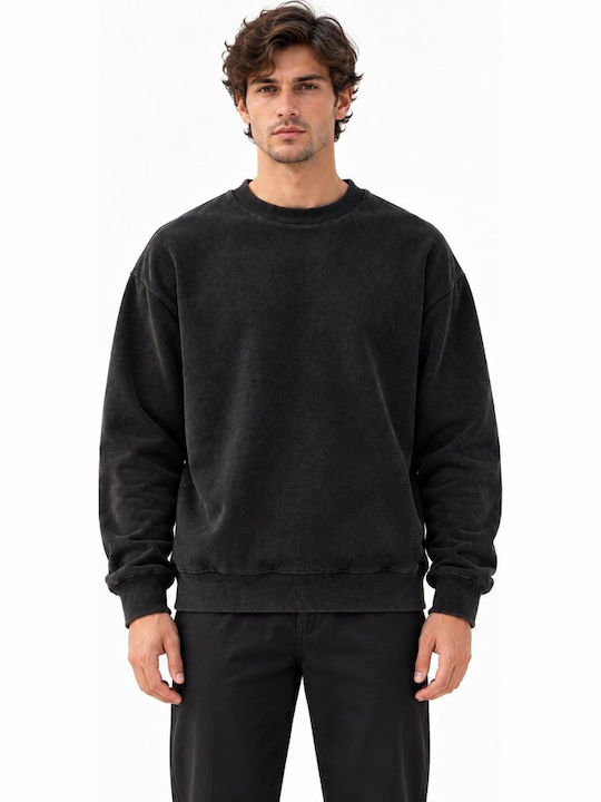 Nineteen Apparel Club Пуловер с дълъг ръкав Черен