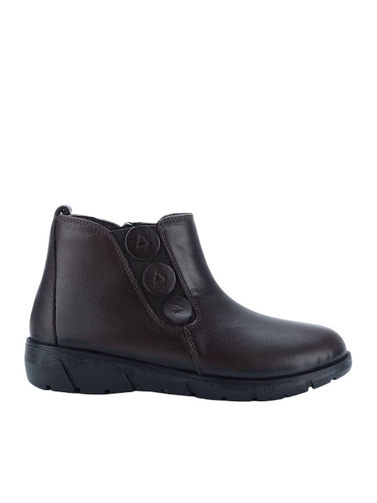 Aerostep Damen-Stiefeletten Braun