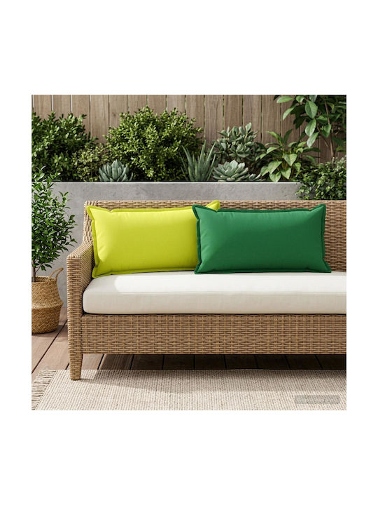 vidaXL Μαξιλάρι Καναπέ Houten Πράσινο 40x70εκ.