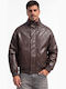 Brown Leather Jacket DNGR.0009-BROWN