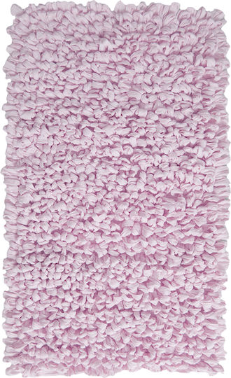 MRShome Evora Handmade Rectangular Pink Rug 50x70cm