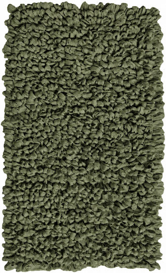 MRShome Evora Handmade Rectangular Rug Green 50x70cm