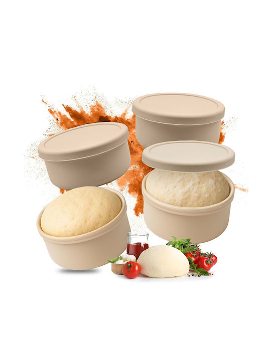 Relaxdays Set de Recipiente Alimentare din Sili...