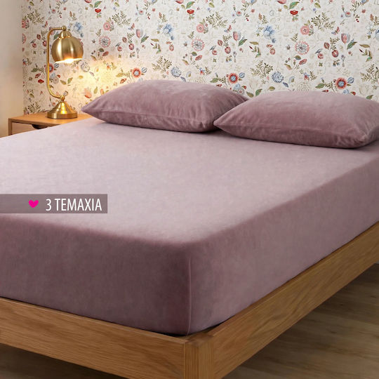 Cosy Life Σετ Υπέρδιπλο 3τμχ 160x230εκ. με Λάστιχο Σάπιο Μήλο Cosy Life Σετ Υπέρδιπλο 3τμχ 160x230εκ. με Λάστιχο Σάπιο Μήλο