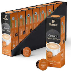 Tchibo Espresso Caffè Crema Capsules Compatible with Cafissimo Machine 80 Capsules