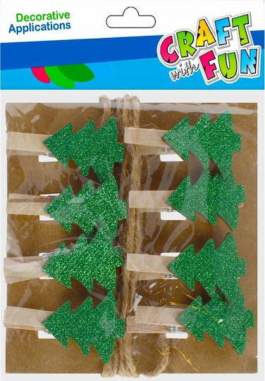 Tree Ornament Set 12x15cm 8pcs