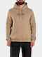 Lorcan Warm Grey Hooded Sweatshirt