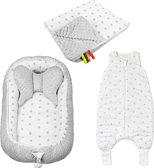 Maboo Baby-Nestkissen Weiß Maboo Baby-Nestkissen Weiß