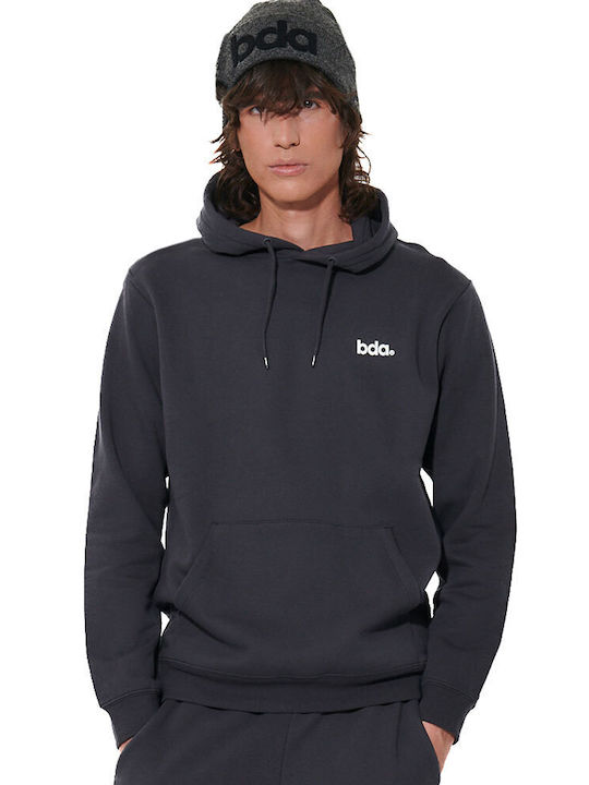Body Action Ebony Blue Hooded Sweatshirt