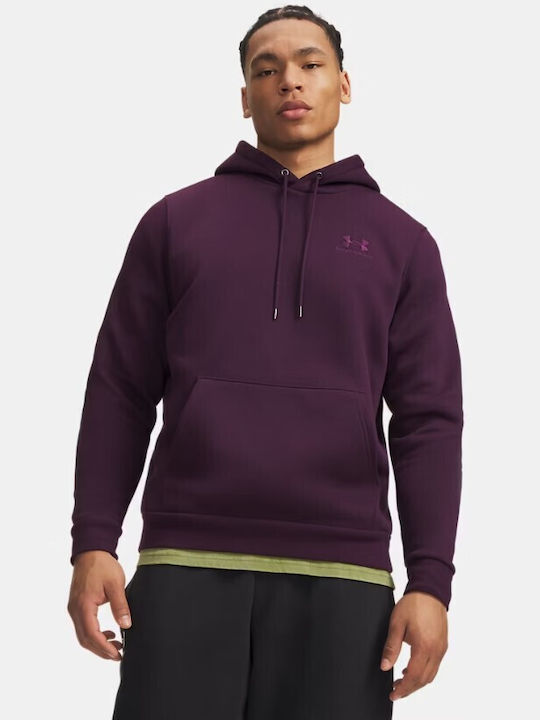 Under Armour Icon Kapuzen-Sweatshirt Purple Ech...