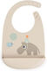 Done by Deer Waterproof Silicone Bandana Bib with Pocket Beige