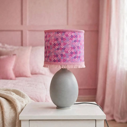Oxygen Kinder Tischlampe Maße Rosa 35x20cm