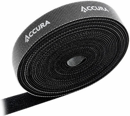 Velcro Black Hook & Loop Tape 5m x 15mm