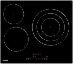 Muhler CHP33 Ceramic Hob, Independent, with Lock Function, 59x52 cm Muhler CHP33 Ceramic Hob, Independent, with Lock Function, 59x52 cm