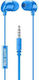 Cellular Line Music Sound Color 3.5 Mm Headphones Blue
